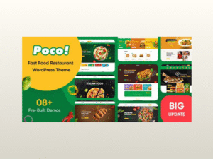 Poco – Fast Food Restaurant WordPress Theme