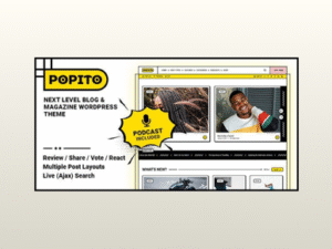 Popito – Blog & Magazine WordPress Theme