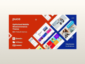 Puca – Optimized Mobile WooCommerce Theme
