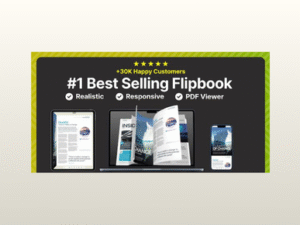 Real 3D FlipBook PDF Viewer WordPress Plugin