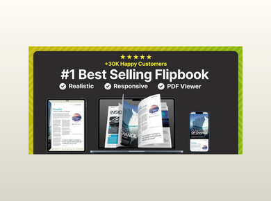 Real 3D FlipBook PDF Viewer WordPress Plugin