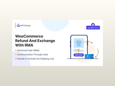 WooCommerce Refund And Exchange with RMA