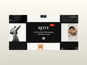 Rhye – AJAX Portfolio WordPress Theme