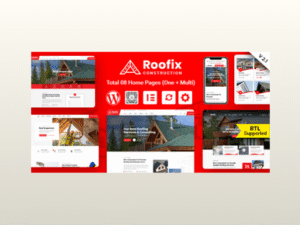Roofix – Roofing Services WordPress Theme
