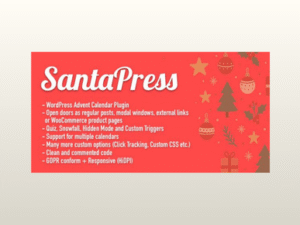 SantaPress – WordPress Advent Calendar Plugin & Quiz
