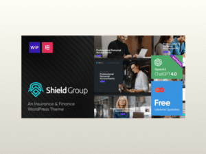 ShieldGroup – Insurance & Finance WordPress Theme