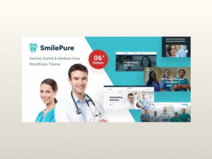 SmilePure – Dental & Medical Care WordPress Theme