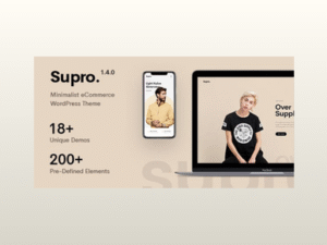 Supro – Minimalist AJAX WooCommerce WordPress Theme