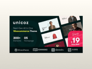 Unicoz – Elementor WooCommerce Theme