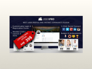 UserPro – Community and User Profile WordPress Plugin