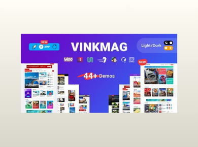 Vinkmag – AMP Newspaper Magazine WordPress Theme