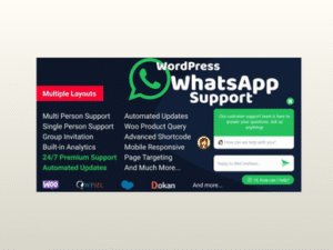 WordPress Support Using WhatsApp