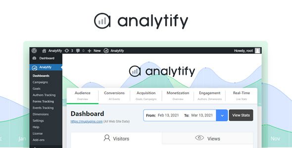 Analytify Pro + Addons – Google Analytics Plugin for WordPress