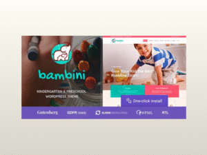 Bambini – Pre-School and Kindergarten Theme