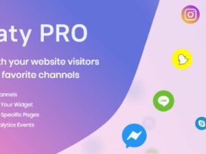 Chaty Pro – WordPress Chat Plugin