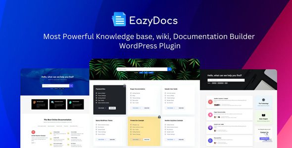 EazyDocs Pro – Ultimate Documentation Solution Plugin