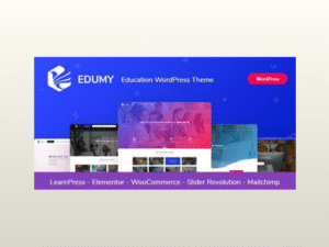 Edumy – LMS Online Education Course WordPress Theme