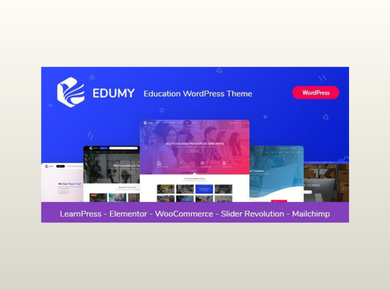 Edumy – LMS Online Education Course WordPress Theme