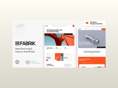 Fabrik – Industrial WordPress Theme