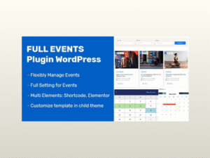 FullEvents – Event Plugin WordPress