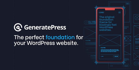 GeneratePress Premium – Lightweight WordPress theme