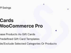 Gift Cards For WooCommerce Pro
