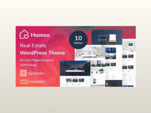 Homeo – Real Estate WordPress Theme