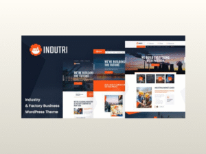 Indutri – Factory & Industrial WordPress Theme