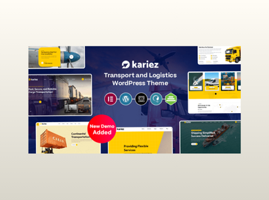Kariez – Transportation & Logistics WordPress Theme