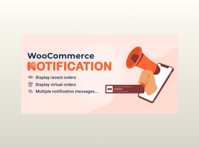 WooCommerce Notification – Boost Your Sales – Live Feed Sales – Recent Sales Popup – Upsells