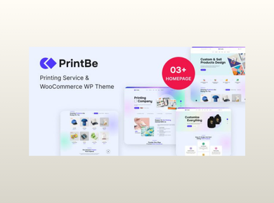 PrintBe – Printing Service & WooCommerce WP Theme