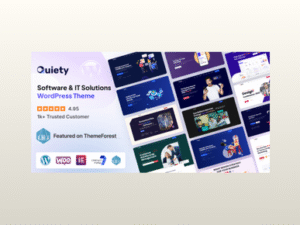 Quiety – Software & IT Solutions WordPress Theme