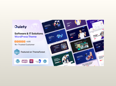 Quiety – Software & IT Solutions WordPress Theme
