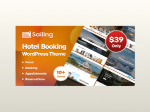 Sailing – Hotel WordPress Theme