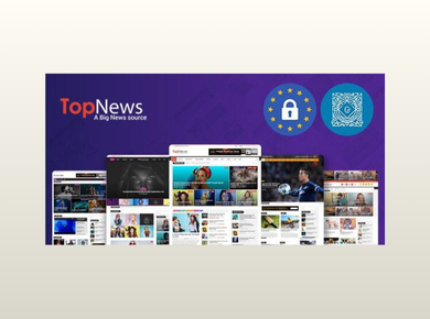 TopNews – News Magazine Newspaper Blog Viral & Buzz WordPress Theme