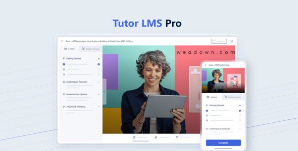 Tutor LMS Pro + Certificate + Payments – Most Powerful WordPress LMS Plugin 3.9.3 + 1.3.0