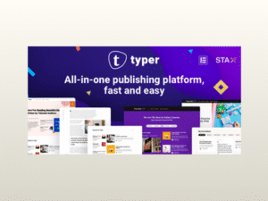 Typer – Multi Author Publishing WordPress Theme