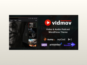 VidMov – Video WordPress Theme