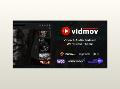VidMov – Video WordPress Theme