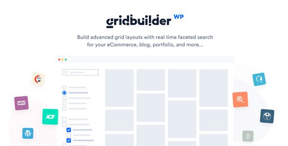 WP Grid Builder + Addons – Create Advanced Filterable & Faceted Grids WordPress
