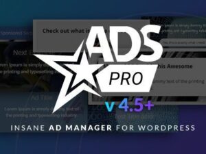 Ads Pro Plugin – Multi-Purpose WordPress Advertising Manager 5.0Â