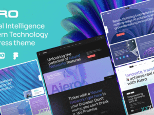 Aiero – AI Agency & Technology WordPress Theme