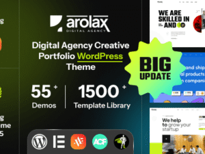 Arolax – Creative Digital Agency Theme