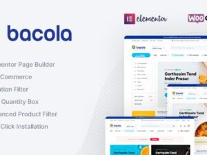 Bacola – Grocery Store and Food eCommerce Theme