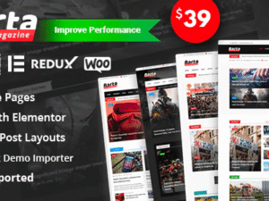 Barta – News & Magazine WordPress Theme