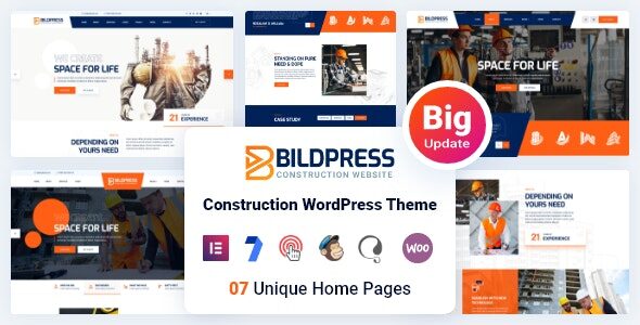 BildPress – Construction WordPress Theme