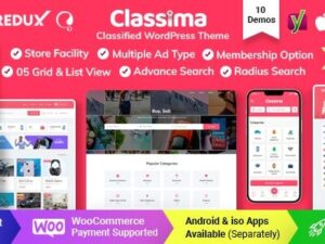 Classima – Classified Ads WordPress Theme 2.13.2Â