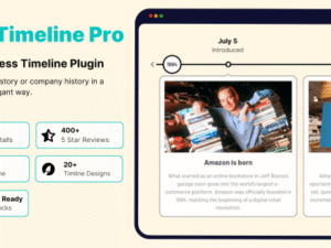 Cool Timeline Pro – Horizontal & Vertical Timeline Plugin For WordPress 5.0