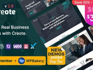Creote – Corporate & Consulting Business WordPress Theme