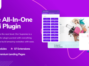 Divi Supreme Pro – Divi Plugin for Building Amazing Divi Websites